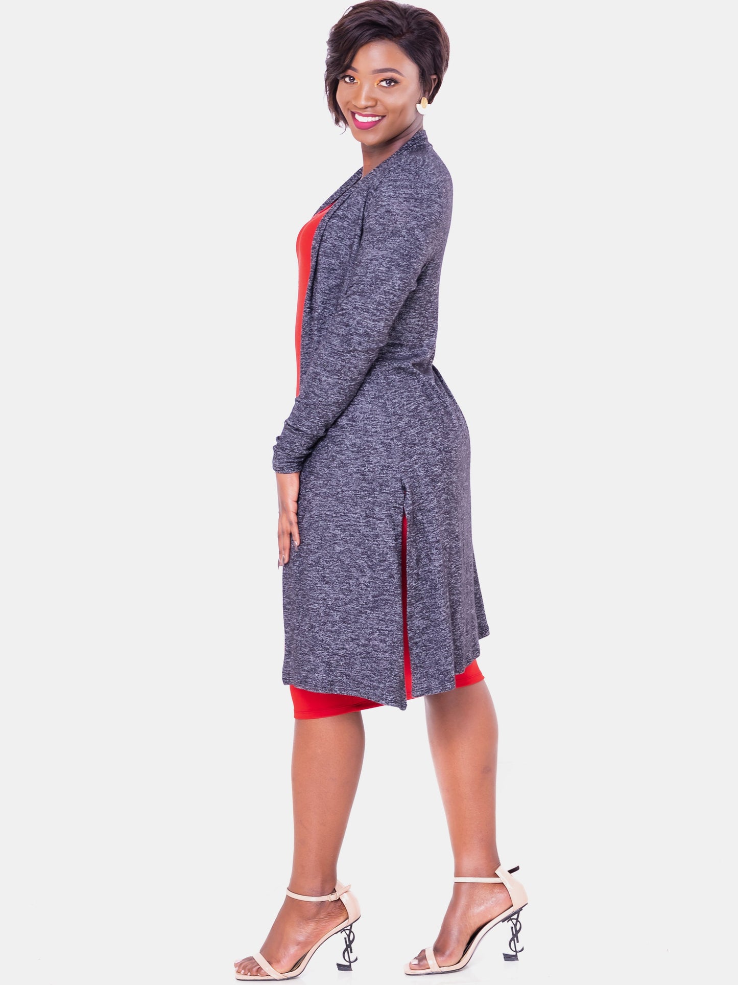 Vivo Basic Sweater Waterfall - Black
