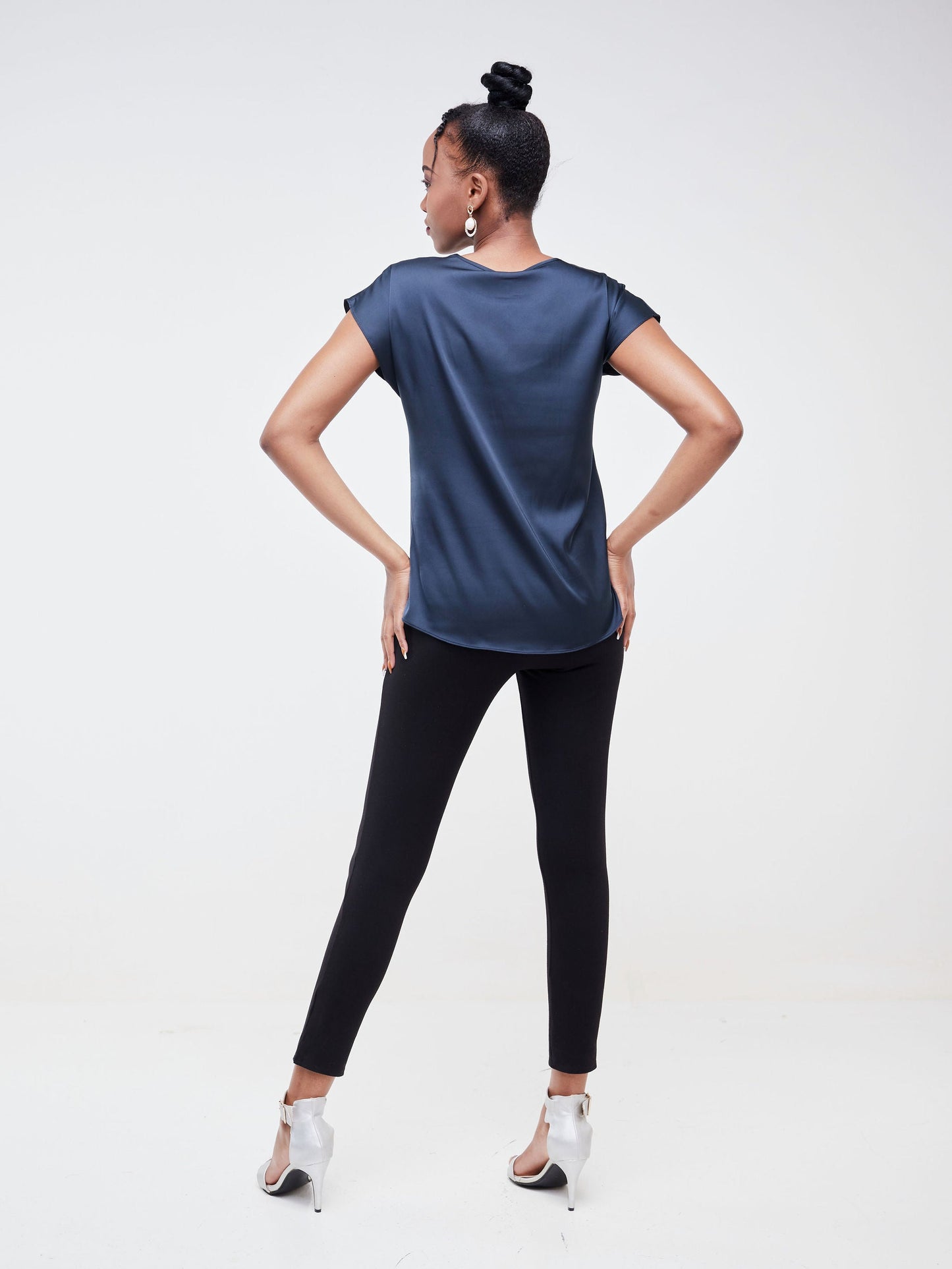 Vivo Thando Drop Shoulder Top - Dark Teal