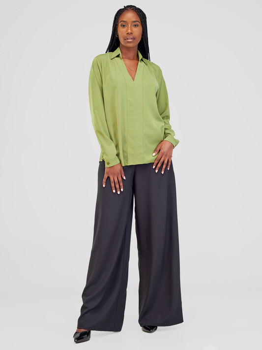 Vivo Ajani Blouse - Olive