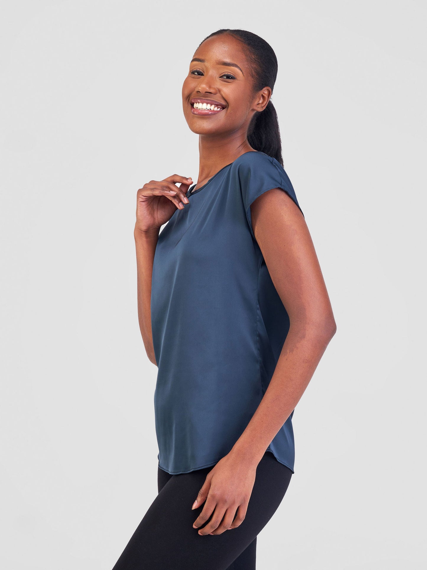 Vivo Thando Drop Shoulder Top - Jade