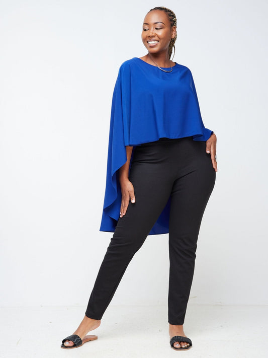 Vivo Sana Cape Top - Royal Blue - Shop Zetu Kenya